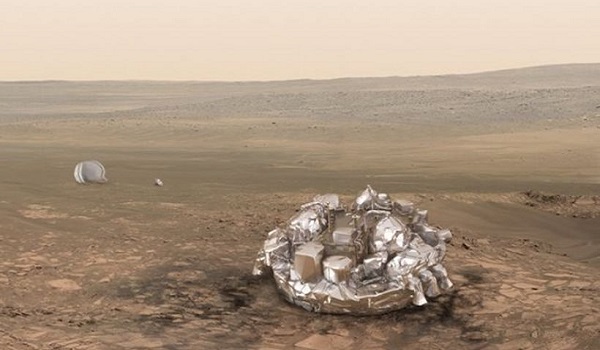 Προσεδαφισμένο στον Αρη είναι το ρομπότ Σκιαπαρέλι