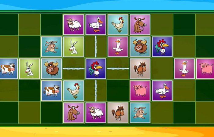 FARM ANIMALS MATCHING PUZZLES – Παιχνίδι παζλ